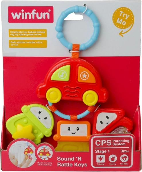 Voiture suspendue avec clés