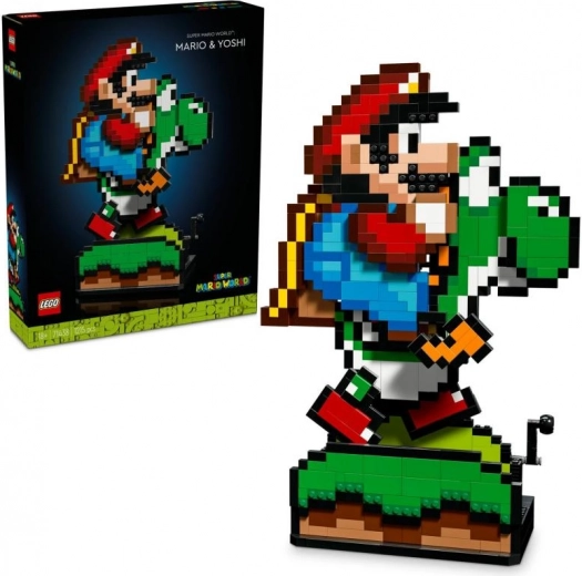 Minifigurines LEGO Super Mario et Yoshi