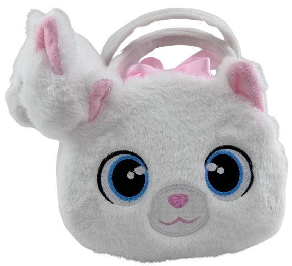 Sac à main en peluche Plyšákov, chat avec la petite chatte en peluche Kokoska