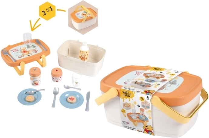 Panier de pique-nique pour enfants Smoby Winnie l'Ourson