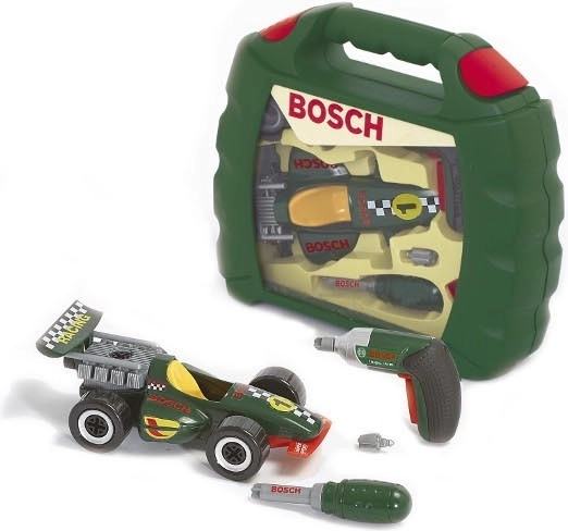 Mallette Bosch avec voiture et perceuse