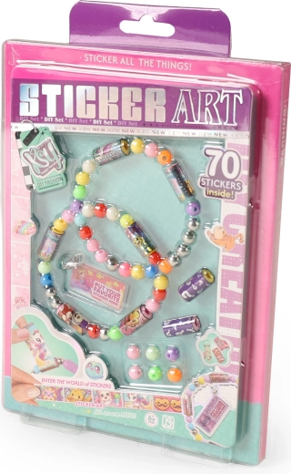 Bracelet créatif avec autocollants pour enfants