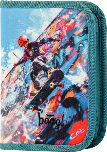 Trousse scolaire à un étage Skatepark