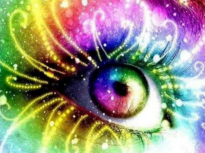 Norimpex peinture diamant Couleur des yeux 30 × 40 cm