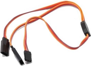Câble répartiteur en Y pour servo JR 30 cm - 1 pièce