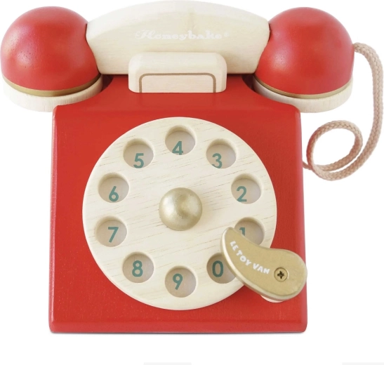 Téléphone rétro en bois Le Toy Van pour enfants - 1 pièce