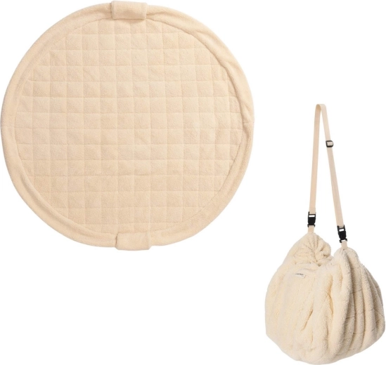 Play&Go noomad soft teddy oak tapis de jeu et sac à jouets