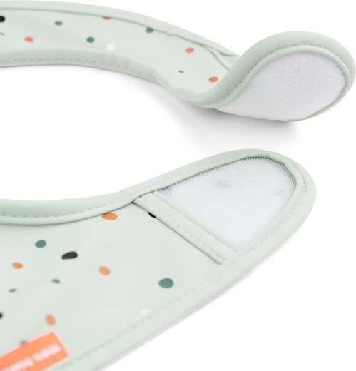 Done by Deer bavoirs à scratch Croco verts 2 pcs