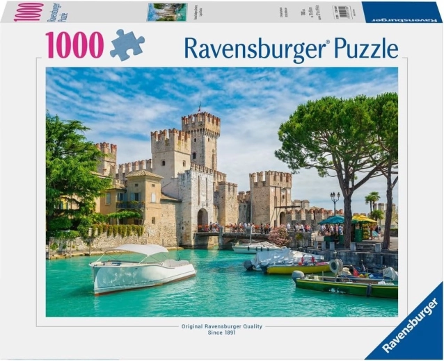 Puzzle Ravensburger Lac de Garde, Italie 1000 pièces