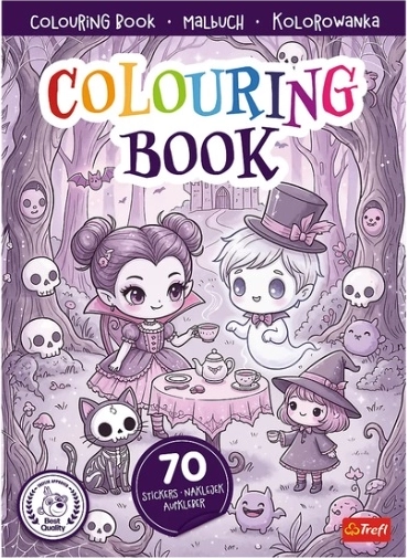 Livre de coloriage pour enfants avec autocollants (EAN 9788368568998) - 1 pièce