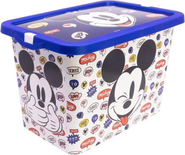 Boîte de rangement Stor avec couvercle Mickey Mouse