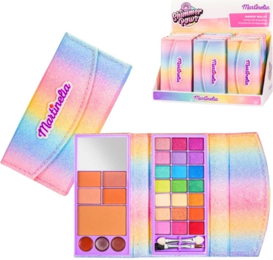 Trousse de maquillage pour enfants à paillettes - 1 pièce