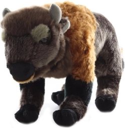 bison en peluche 30 cm éco-responsable
