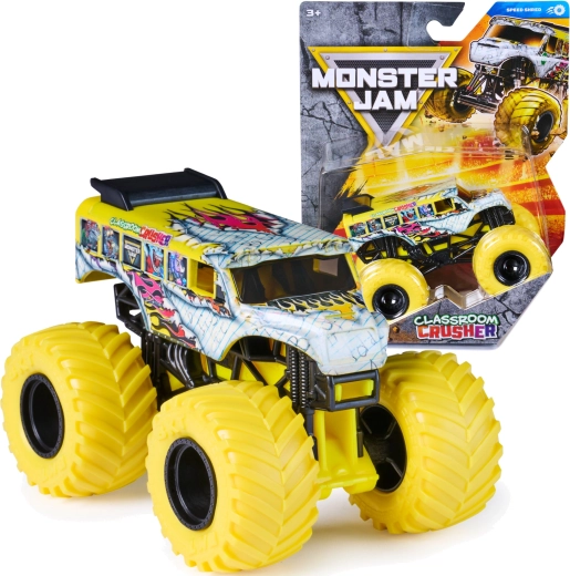 Monster Jam monster truck Classroom Crusher 1:64 (série 46) - 1 pièce