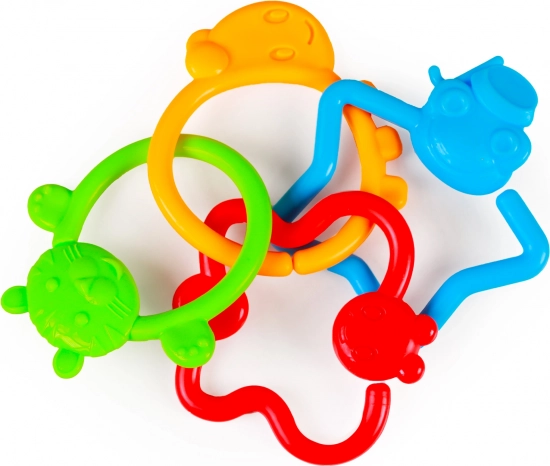 Hochet avec formes d’animaux pour bébés