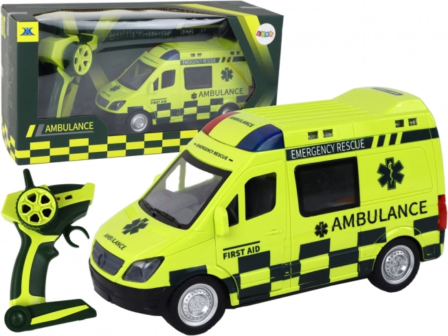 Ambulance clignotante télécommandée
