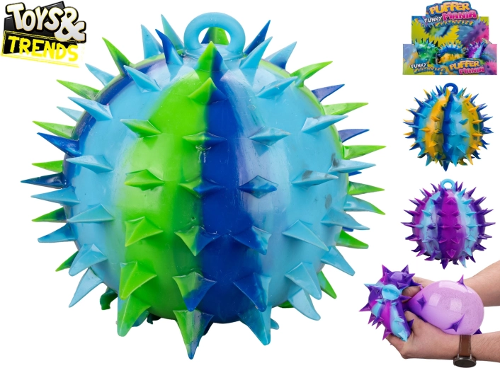 Grosse balle extensible à picots