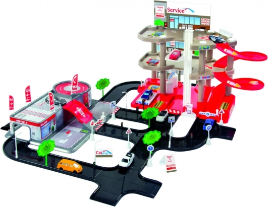 Set de jeu de garage avec service – 3 étages