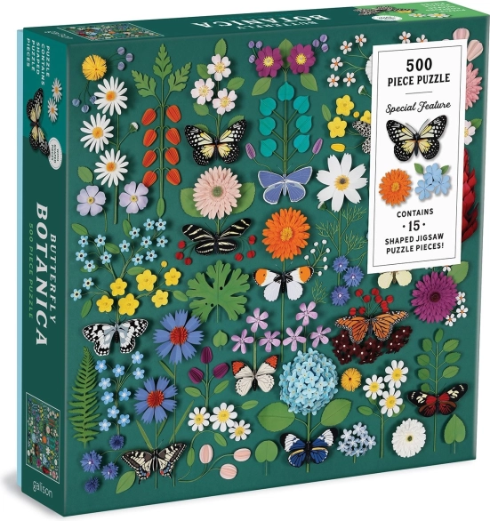 Puzzle Butterfly Botanica 500 pièces