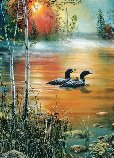 Puzzle Brume matinale 1000 pièces de COBBLE HILL