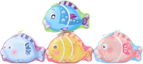 Tirelire en métal en forme de poisson avec serrure