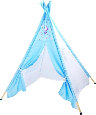 Teepee pour enfants avec licorne