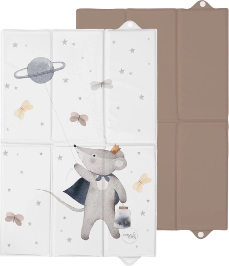Ceba Baby matelas à langer de voyage Basic Cosmic Mouse 60 × 40 cm