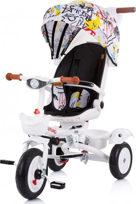 Chipolino tricycle avec auvent Futuro 2-en-1 Graffiti