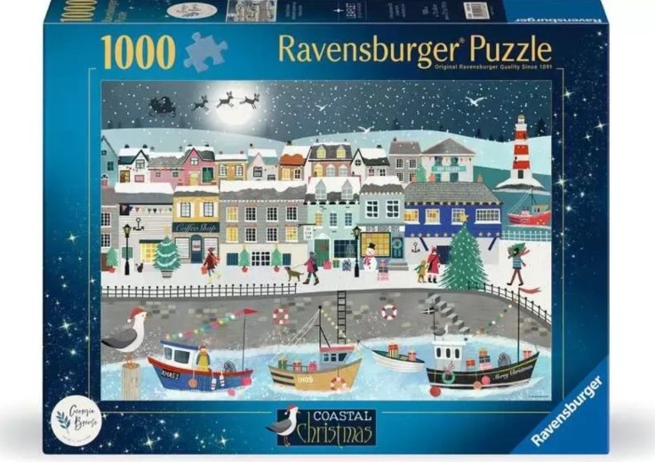 Puzzle Ravensburger Noël sur la côte 1000 pièces