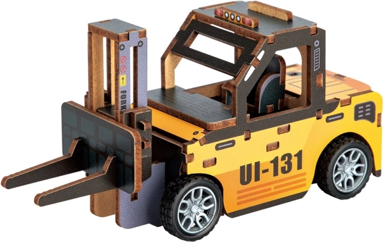 2Kids Toys puzzle 3D en bois chariot élévateur