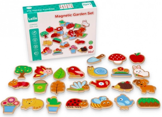Aimants Jardin - Ensemble 24 Pièces