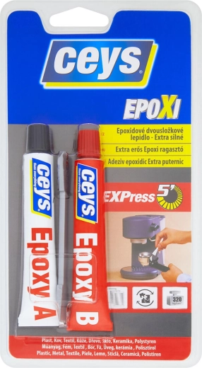 Colle époxy EPOXICEYS 5 min, tube 30 ml