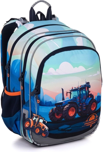 Topgal sac à dos scolaire Tracteur ELLY