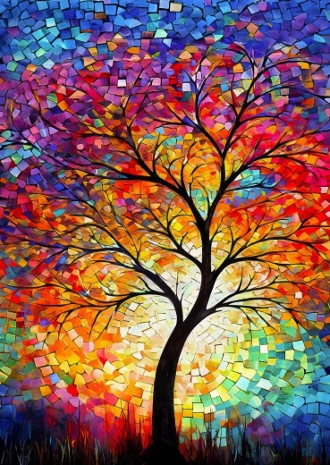 Enjoy puzzle Arbre de vie d’automne 1000 pièces