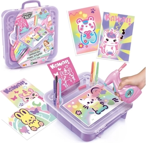 EPEE Projekt Art coffret petite artiste kawaii avec aérographe électronique