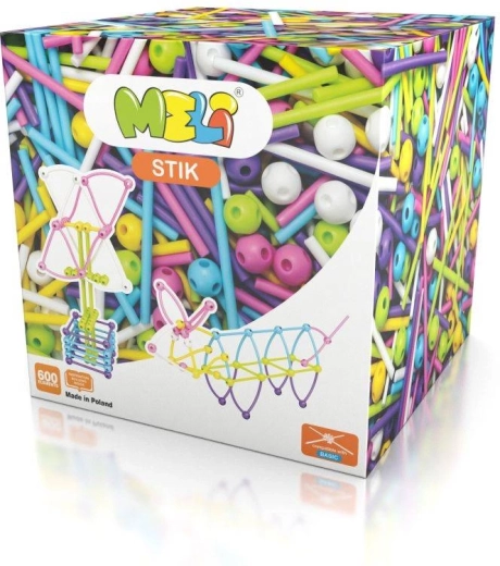 Jeu de construction MELI STIK Pink 600 pcs