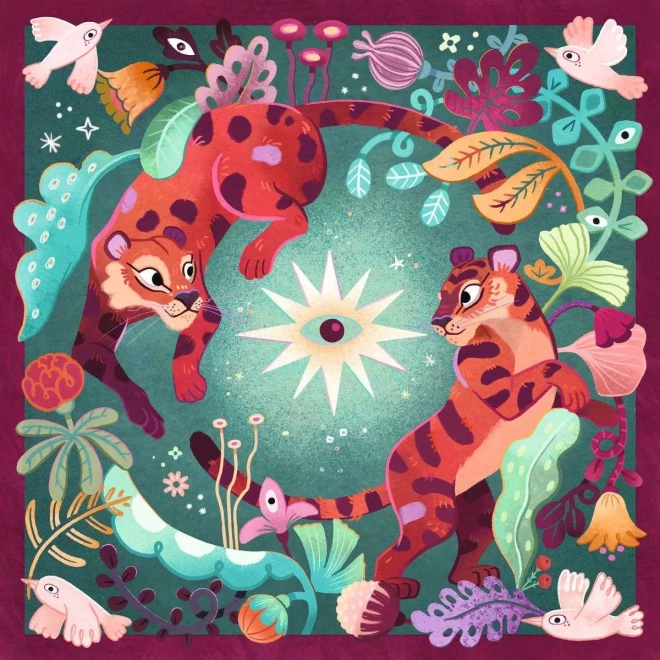 Ravensburger puzzle carré Art & Soul : Rêves animaux 756 pièces