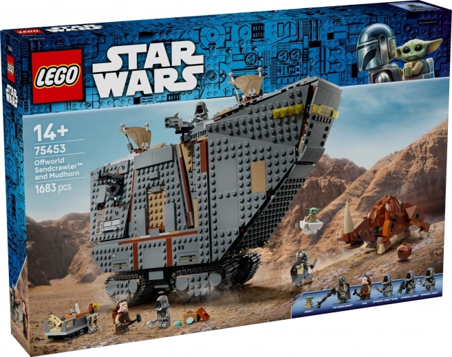 LEGO Star Wars Piaskoczołg wędrownych Jawů a bagnorożec 75453