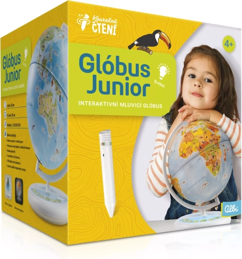 ALBI Lecture Magique globe Junior – globe interactif parlant pour enfants