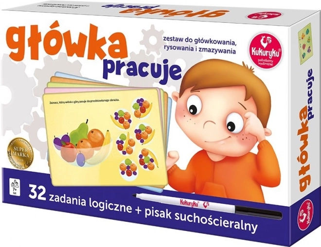 Główka pracuje – jeu éducatif logique pour enfants dès 7 ans