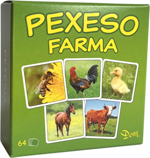 Jeu de Pexeso Ferme dans une boîte