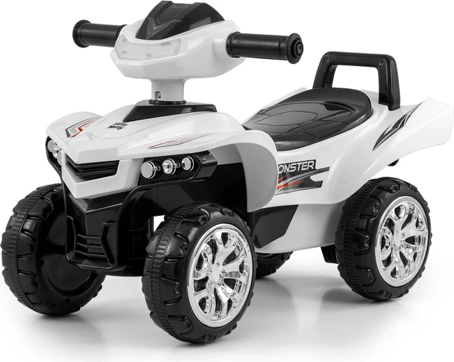 Draisienne quad Monster blanche