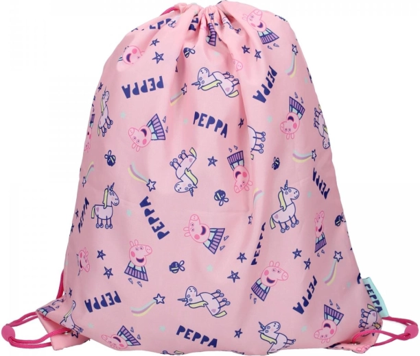 Sac à dos cordon pour enfant Peppa Pig