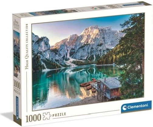 Puzzle Clementoni Emerald Lake Braies, 1000 pièces