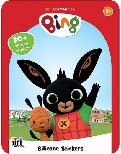 Jeu avec autocollants en silicone Bing