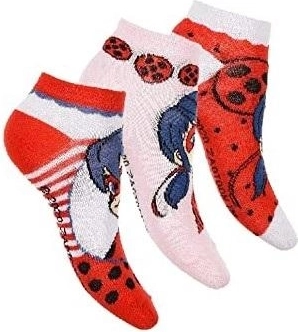 Ensemble de chaussettes Miraculous Ladybug - 3 pièces