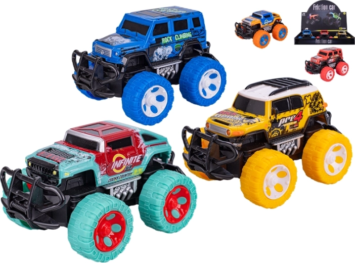 Voiture tout-terrain à friction 14 cm
