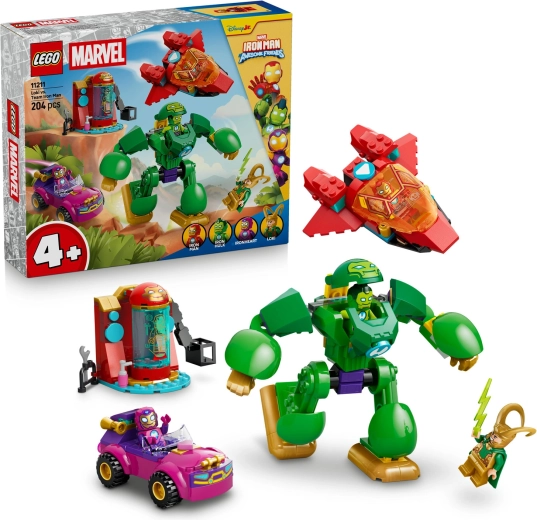 LEGO Marvel Loki contre l’équipe d’Iron Man