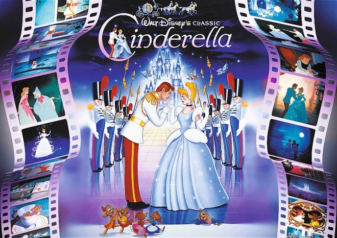 Puzzle Premium Plus Moments emblématiques : Cendrillon 1000 pièces