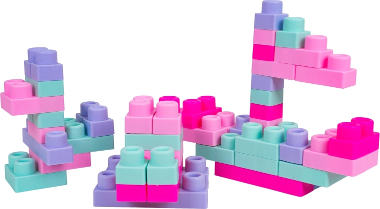 Ensemble de briques de construction souples – 56 pièces
